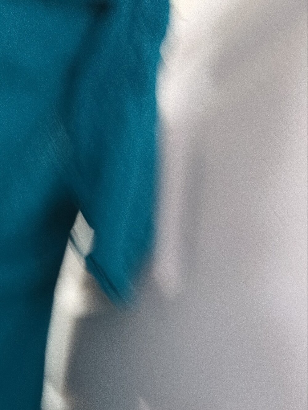 Oh My Gauze! Teal Button-Front Hooded Tunic Size 2 Which Is L - Picture 8 of 9